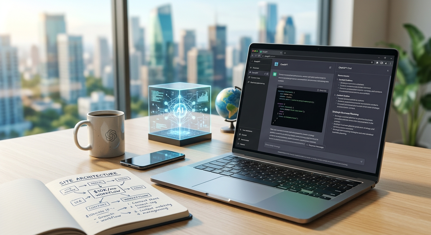 How to Build a Niche Website With ChatGPT: A $10K/Mo Automated Workflow - DigiGlitch